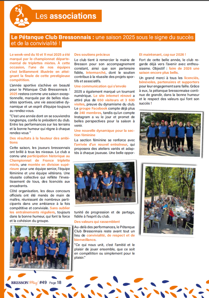 publication journal Mairie